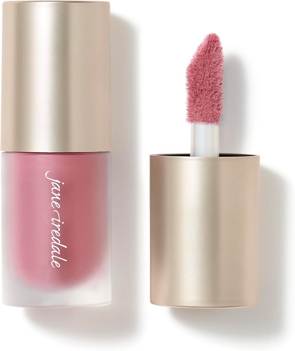 jane iredale ColorLuxe Liquid Blush, Lightweight, Buildable Long-Wear Formula Delivers an Effortless, Customizable Flush, Dermatologist-Tested, Vegan