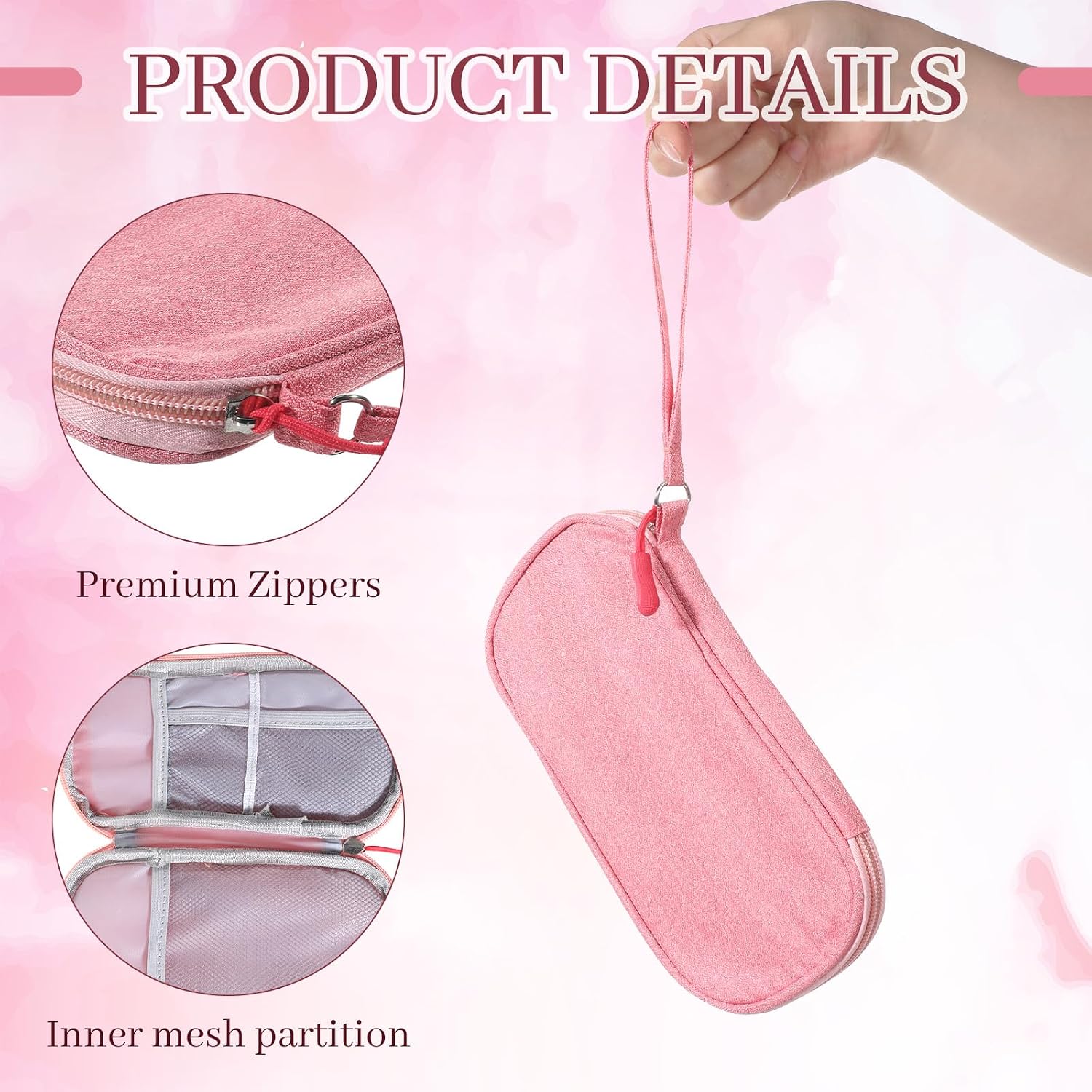 Tampon Bag for Purse, Soft Tampon Holder Pouch for Women Girls