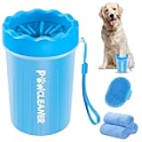 Dog Paw Cleaner, Dog Paw Washer, Paw Muddy Paw Cleaner, Pet Foot Cleaner for Small Medium Large Breed Dogs/Cats (with 3 absorbent towel)