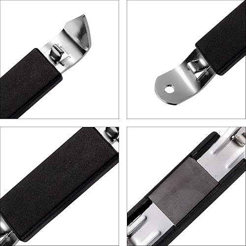 Miniatura 3 de Hedume Paquete de 16 abridores magnéticos de botellas, abridores de botellas de acero inoxidable resistentes, abrebotellas con imán para el hogar,