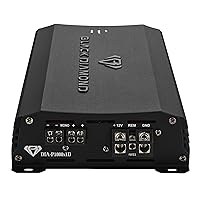 Vista 7 de Black Diamond DIA-P1000X1D Amplificador de Audio para Auto Clase D de 1 Canal Monoblock 1000 Watts RMS, Control de Nivel Remoto Incluido