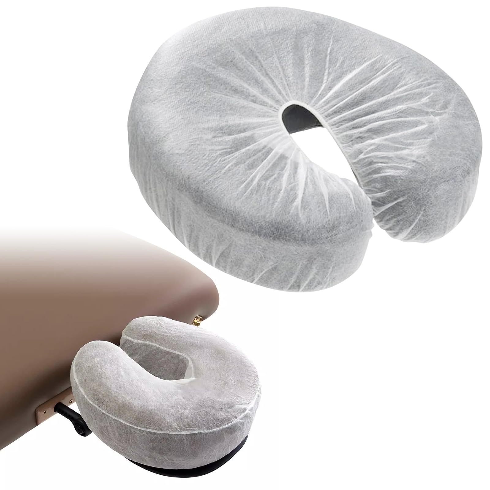 100 Piezas Fundas Para Reposacabezas De Mesa De Masaje, Fundas Masaje, Masaje Para Camilla De Masaje, Fundas Para Reposacabezas De Spa, Para Mesas De Masaje, Sillas De Belleza, Cama De Salón, 30*30cm
