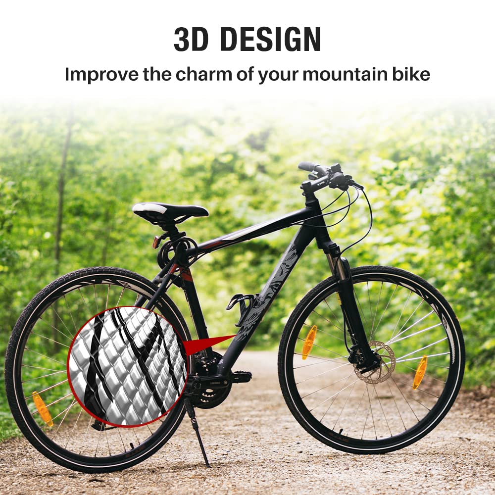 ENLEE Bike Frame Guard XL Bicycle Stickers Frame Protector for MTB