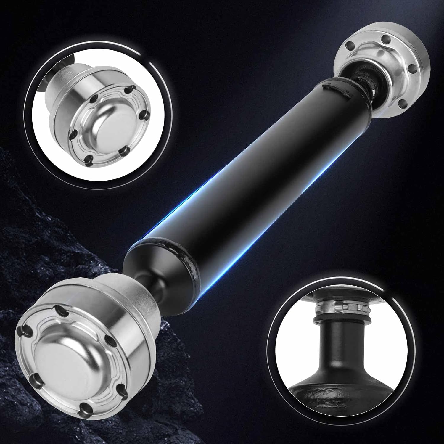 Front Drive Shaft Propeller Shaft Driveshaft Assembly for Dodge Durango V6 3.6L 2011-2021, for Jeep Grand Cherokee V6 3.6L 2011-2021 Single Speed Transfer Case AWD