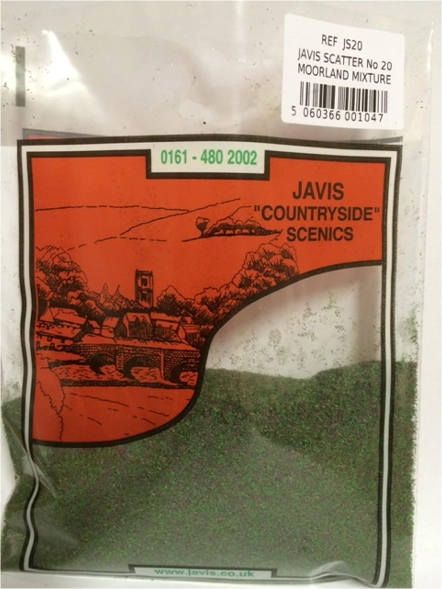 Scenic Scatter , Model Railway / Wargaming, Moorland Mixture , Javis