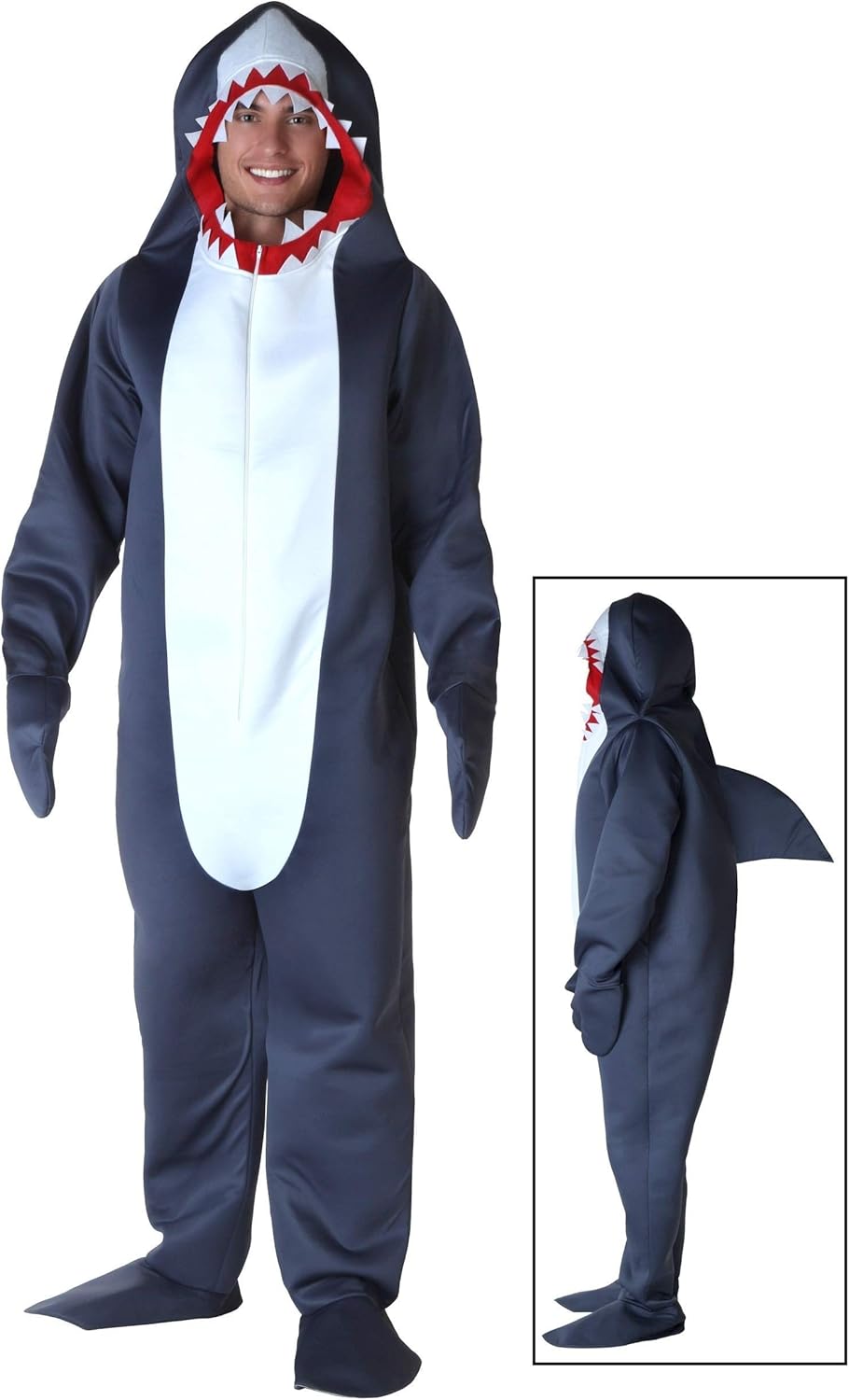 Plus size shark onesie Clearance