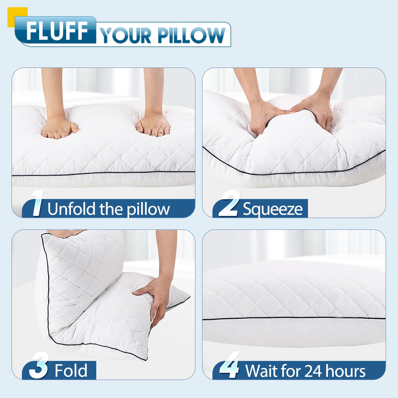 Cuscino per il corpo per adulti, cuscino lungo in memory foam, 50 x 152 cm, supporto completo per chi dorme di lato, bianco