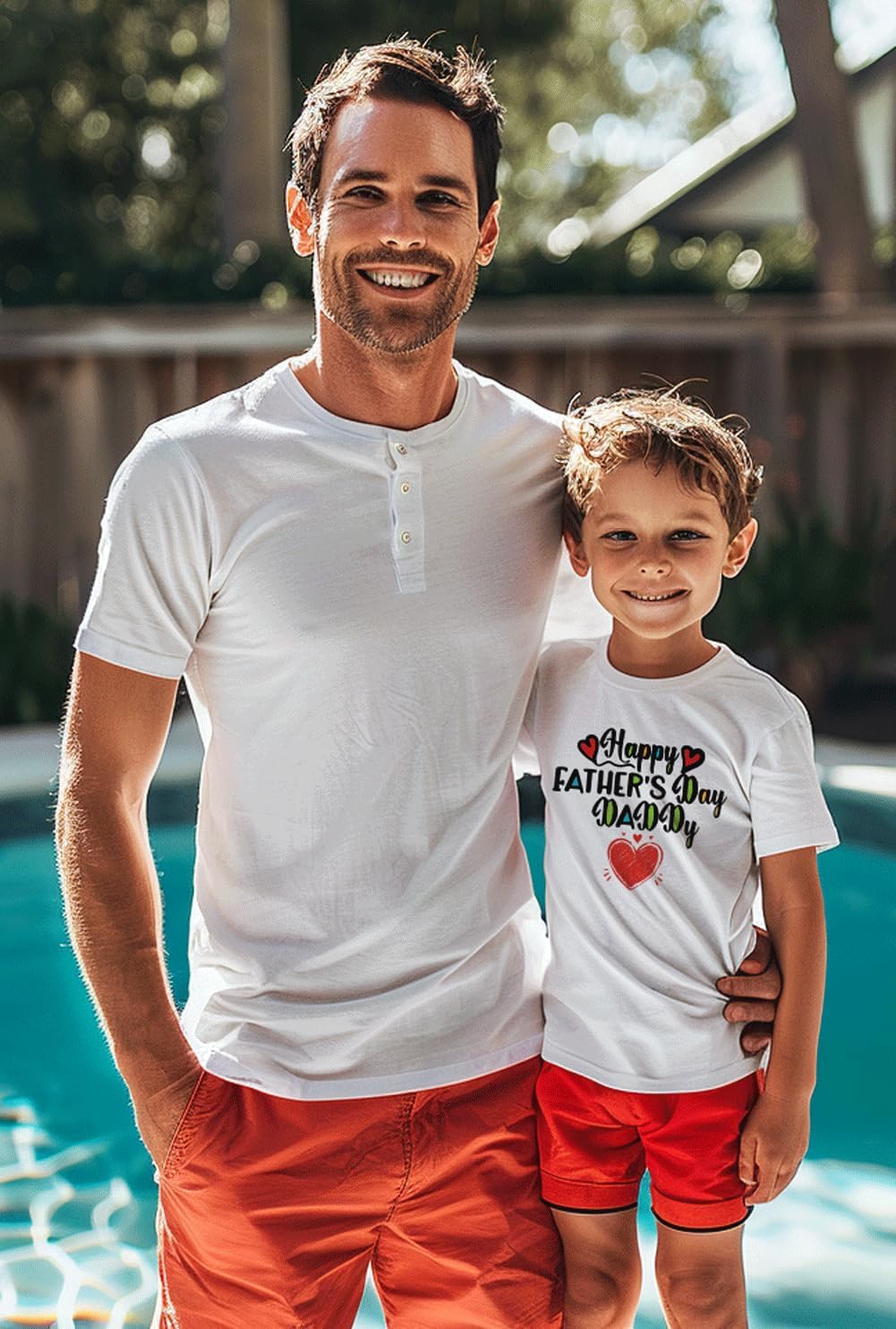 Kids Toddler Baby Boys Girls Father's Day T-Shirt Short Sleeve Funny Letters Graphic Tee Cotton Top