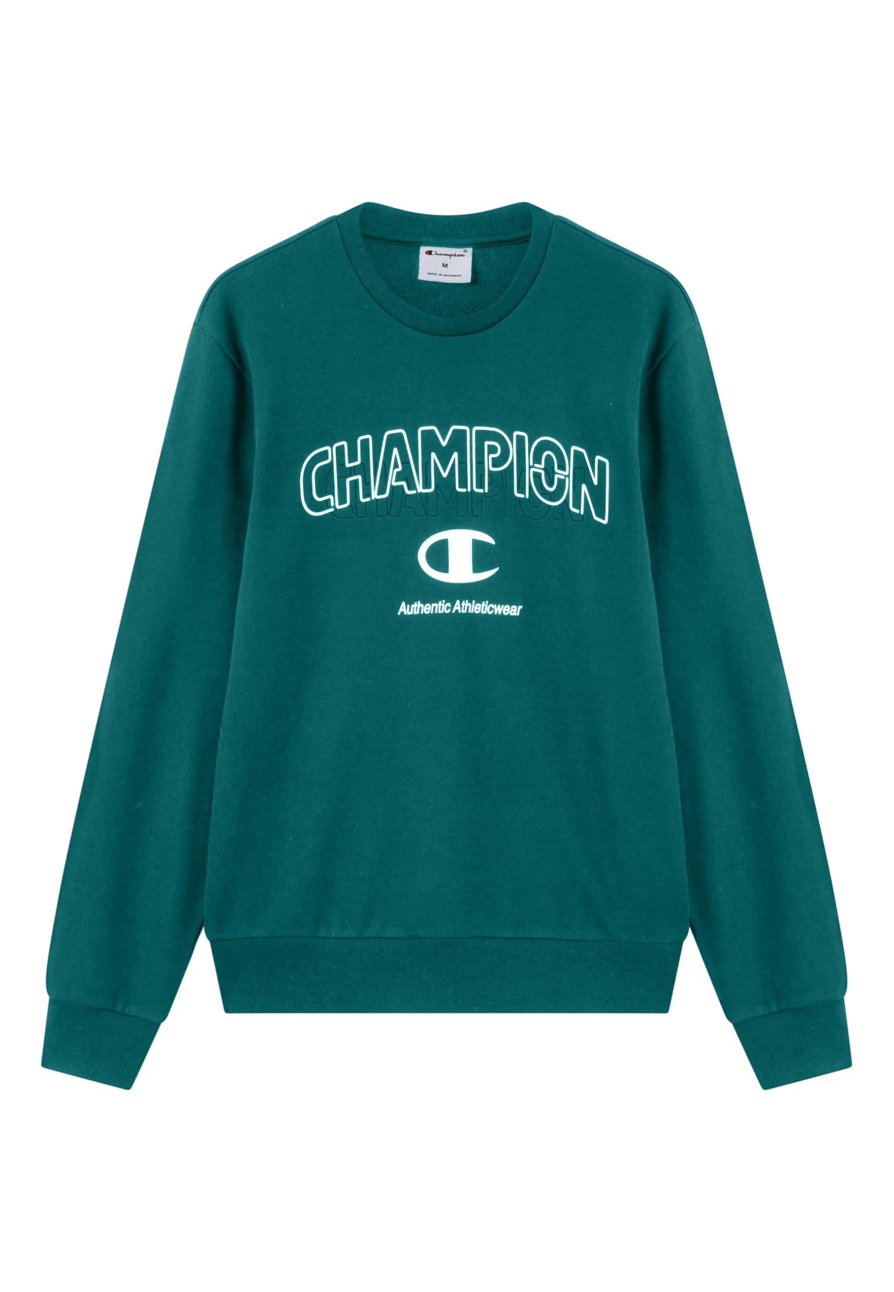 Champion Men-Graphic Crewneck Sweatshirt Maglia di Tuta Uomo