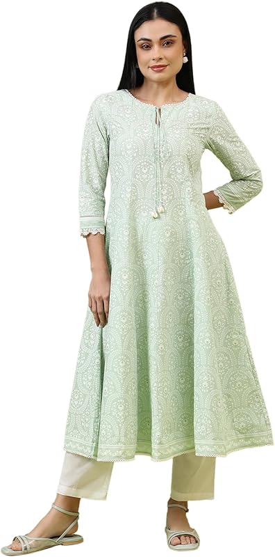 W Maroon Wine Embroidered Straight Kurta Set