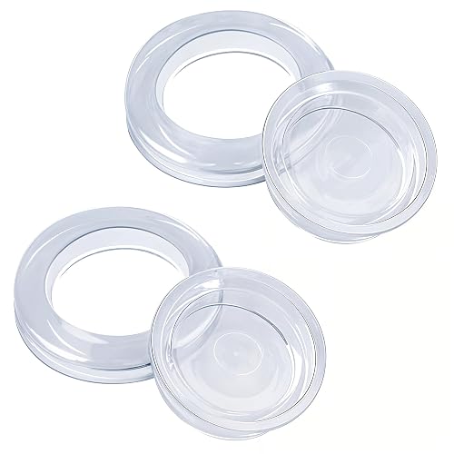 Prudiut 2 Inch Silicon Patio Table Umbrella Hole Ring for