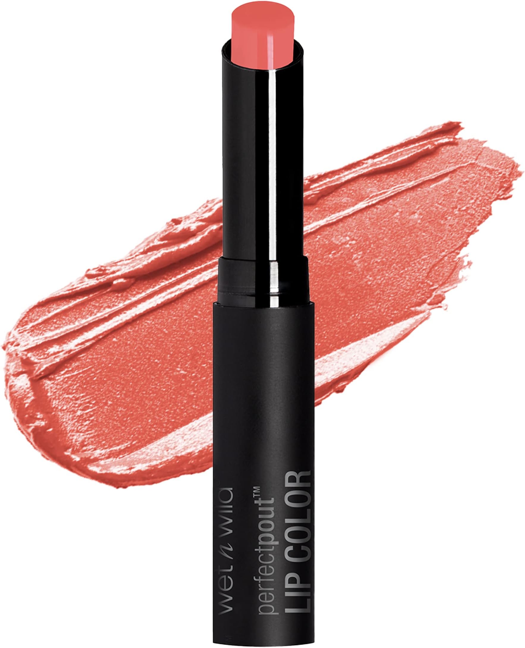 Lipstick By Wet n Wild Perfect Pout Lipstick Lip Color Pink Fiesta Party | Non-Tacky | Non-Sticky | Long Lasting