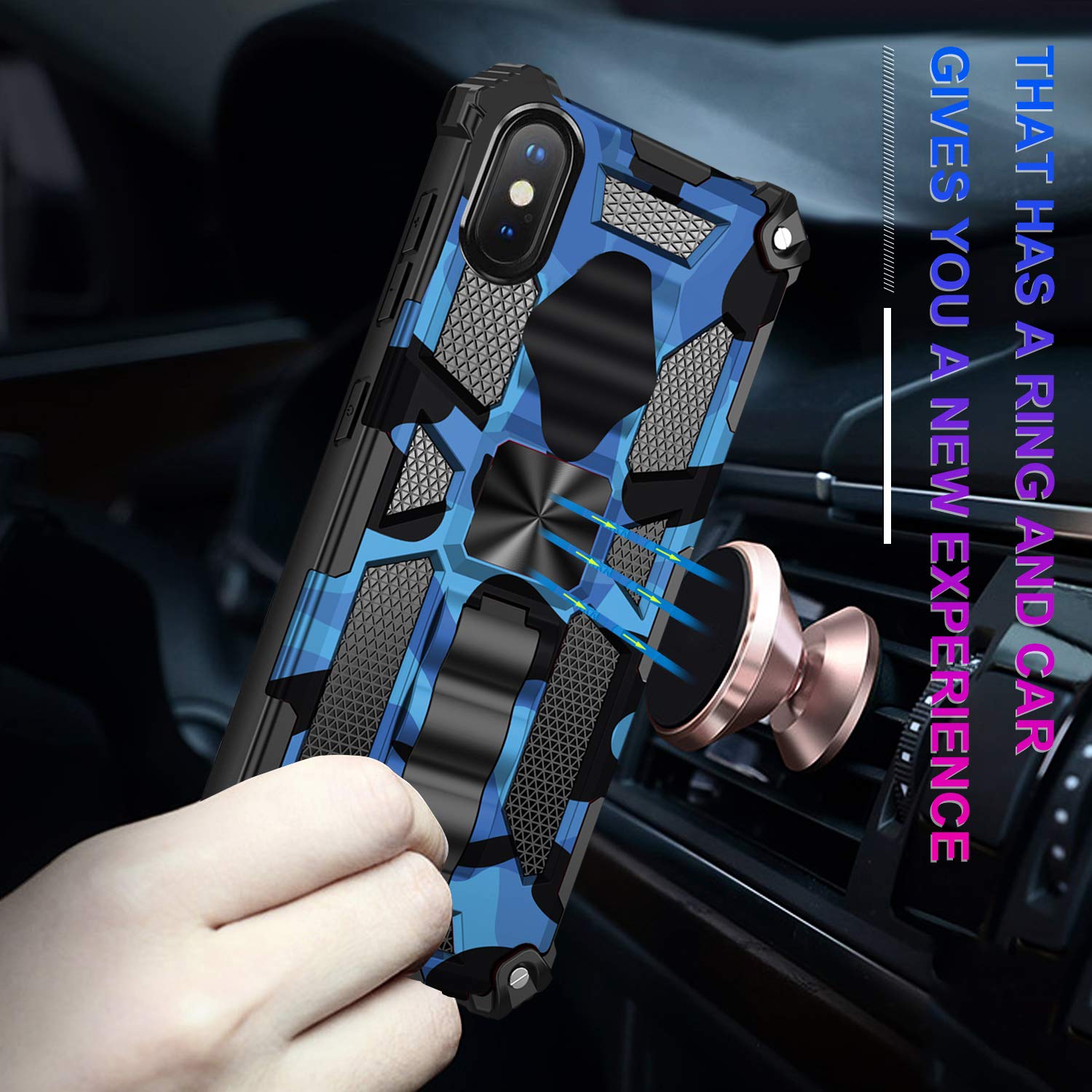 xinyunew Cover Compatible con iPhone 11 Pro Max,Cellulare