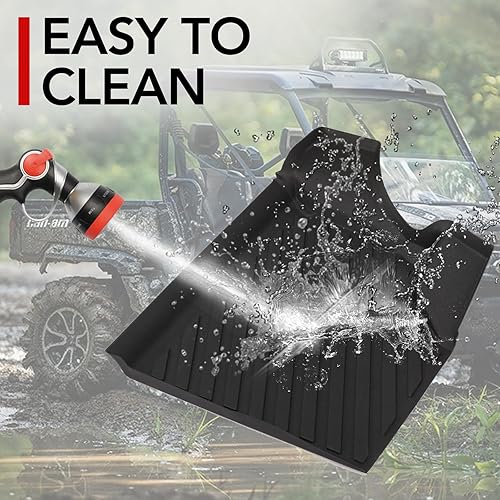 Miniatura 4 de HAKA TOUGH Alfombrillas para Can Am Defender HD5/HD8/HD10 2016-2024 Defender Revestimiento de suelo compatible con accesorios Can Am Defender Max