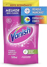 Tira Manchas Vanish Líquido Multiuso para roupas coloridas Refil Econômico 500ml