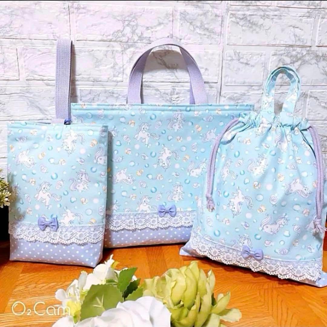 No.314＊入学3点セット＊手提げバッグ＊上履き入れ＊体操着袋＊ハンドメイド No.314＊入学3点セット＊手提げバッグ＊上履き入れ＊体操着