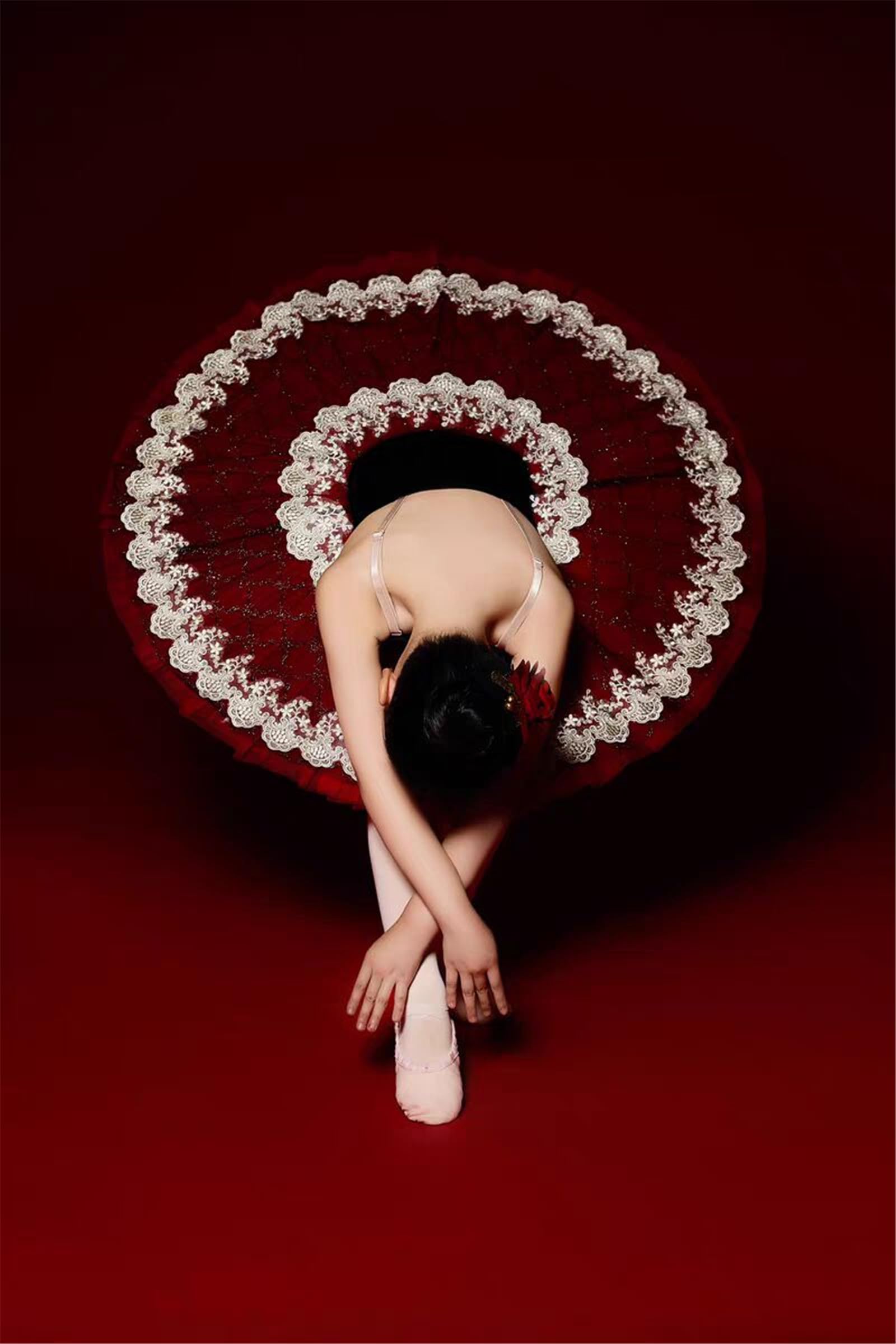 Tutú de Ballet para niñas, tutú de panqueque para niñas, Bailarina