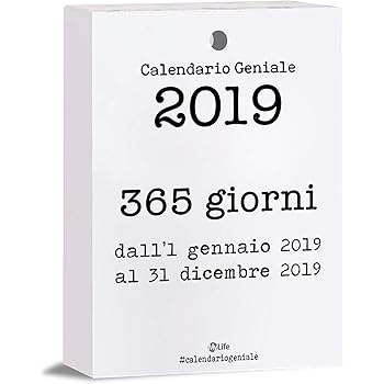 Calendario Geniale 19 Leggi La Frase Del Giorno Condividi I Pensieri Filosofici Di Tutti I Tempi E Risveglia Il Genio Che E In Te Amazon It Cancelleria E Prodotti Per Ufficio