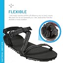 Xero Shoes Women's Z-Trail EV Barefoot Hiking Sandals, Multi-black, 9 gallery image