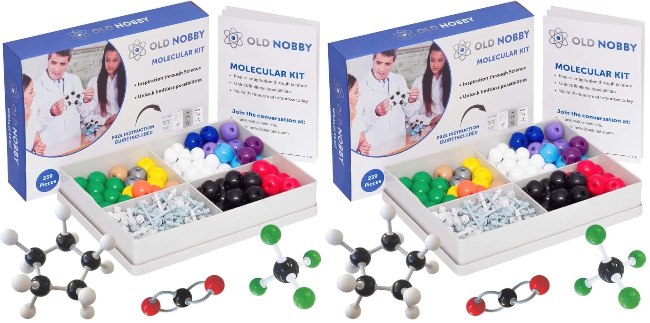 Organic Chemistry Model Kit - Learn Molecular Structures -9