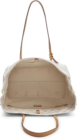 Pre-loved Damier Azur Cabas Articled de Voyage MM, White