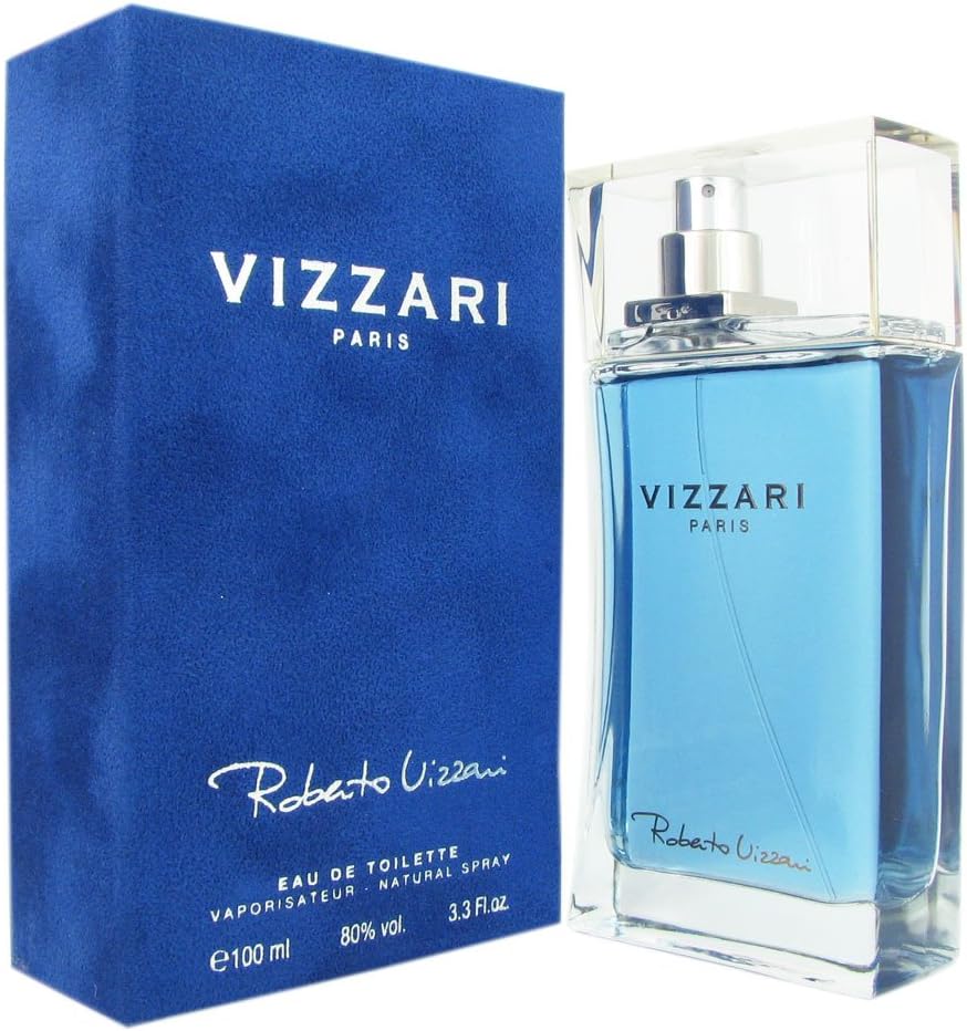 Roberto Vizzari Eau de Toilette Spray for Men, 100 ml, 3.4 Ounce