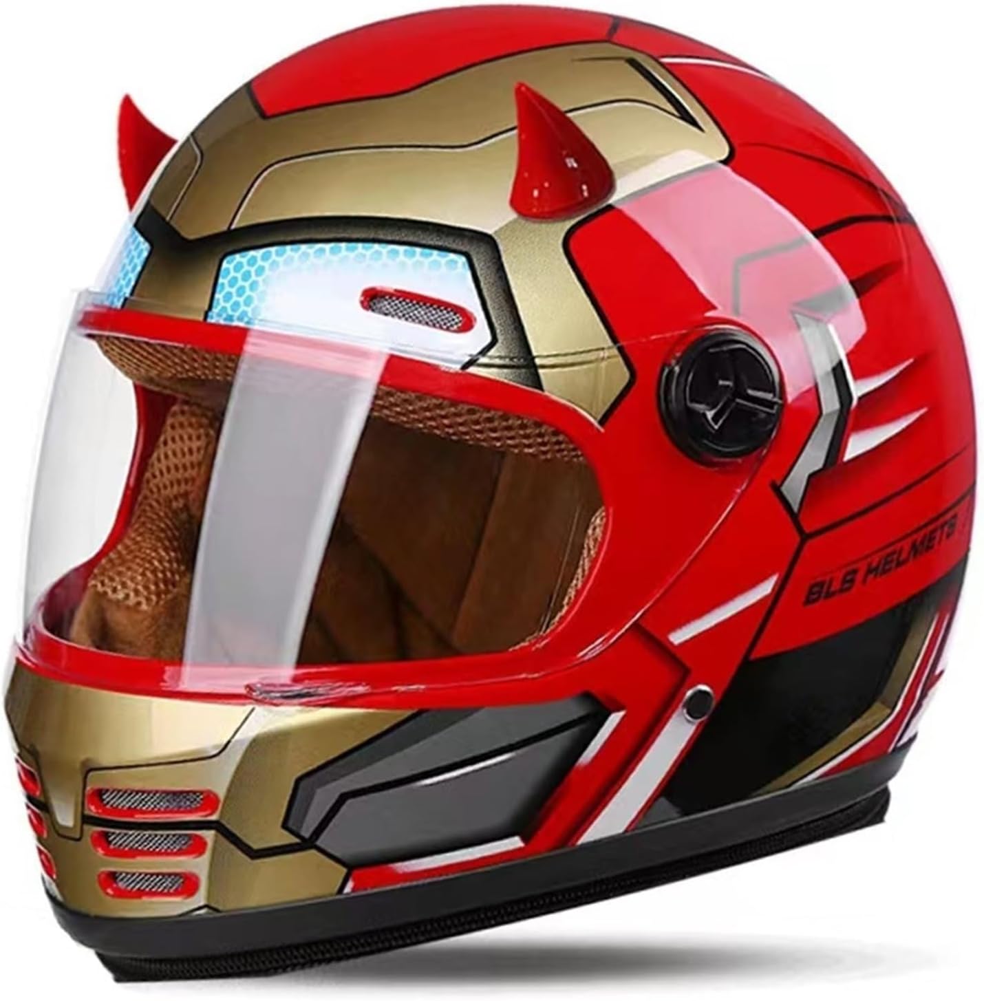 Kids Full Face Motorcycle DOT Approved Helme,Boys Girls Racing Moped Motocross Helmet with Visor,Street Electric Dirt-Bike Scooter Go-Kart ATV Helmet for Youth Child Kid