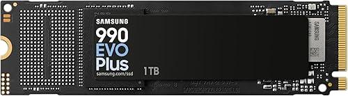 Samsung 990 EVO Plus NVMe M.2 SSD 1 TB, PCIe 4.0 x4 / PCIe 5.0 x2, NVMe 2.0 (228