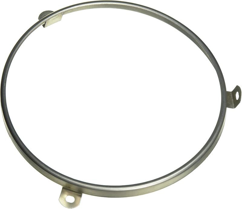 Aro retentor cromado do farol Crown Automotive J8128749 – 1 unidade