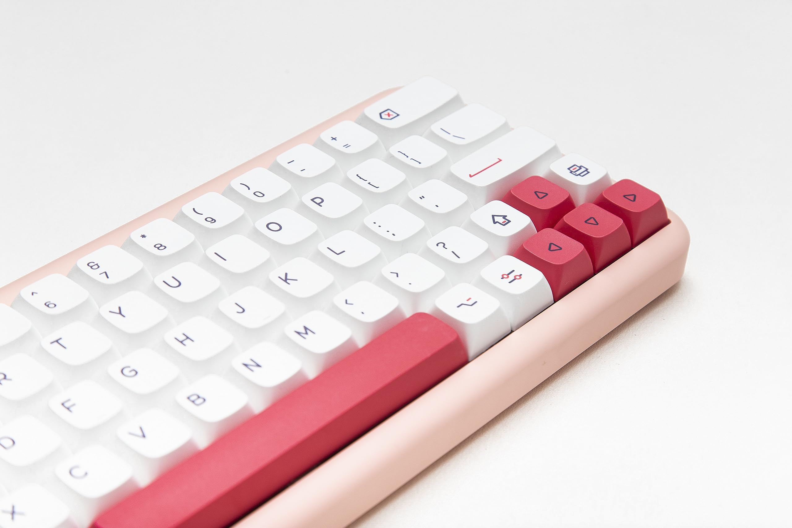 Amazon.co.jp: ZMX kon モモ 126キー PBT 染料 昇華カスタムキー