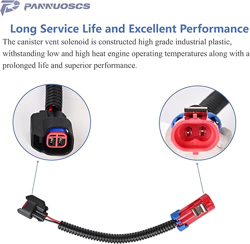 Miniatura 8 de Válvula de ventilación del recipiente de vaporsolenoide P0446 apto para Chevy Silverado 1500 2500 3500GMC Sierra 1500 2500 3500 3500 tanque de