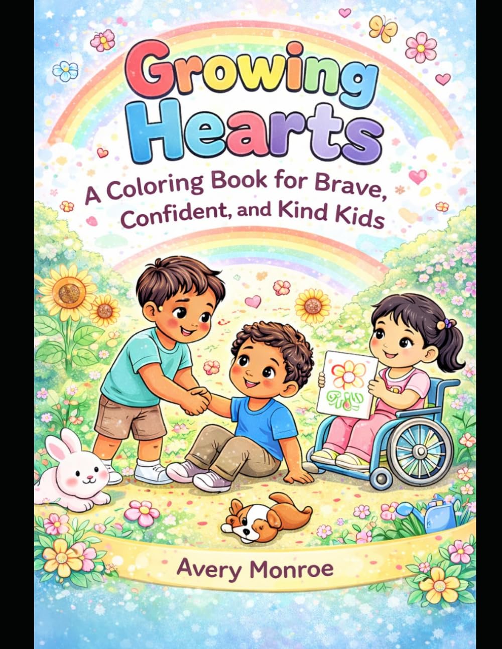 Growing Hearts: A Coloring Book for Kind and Confident Kids (The Bloom Collection)