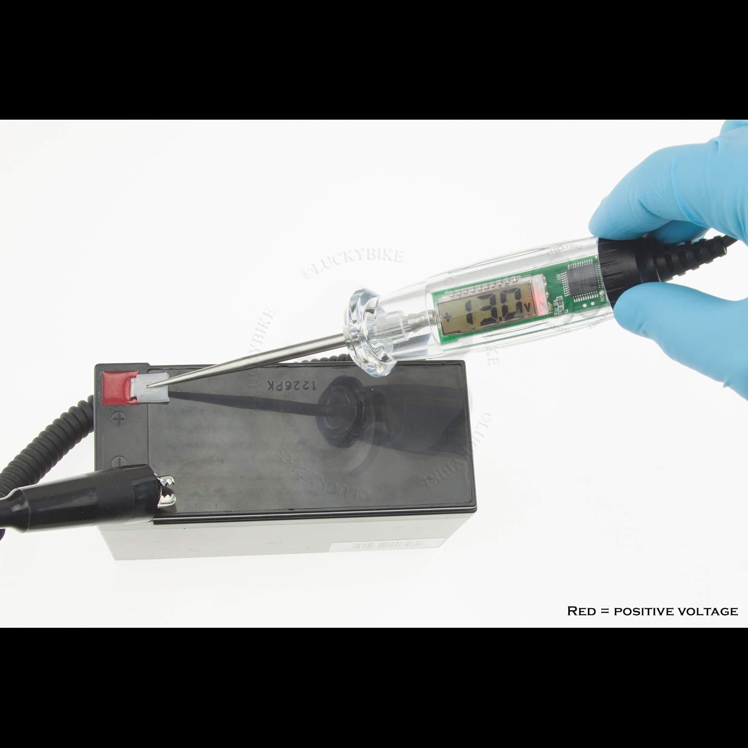 Circuit Voltage Tester Probe Tool High EndDC 12V LCD Screen Electric Meter