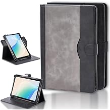 Case Compatible for TEYES CC4PRO Tablet Case PU Leather Stand Folio Cover 360 Degree Rotation Multi-Viewing Angels Camera can be used Black