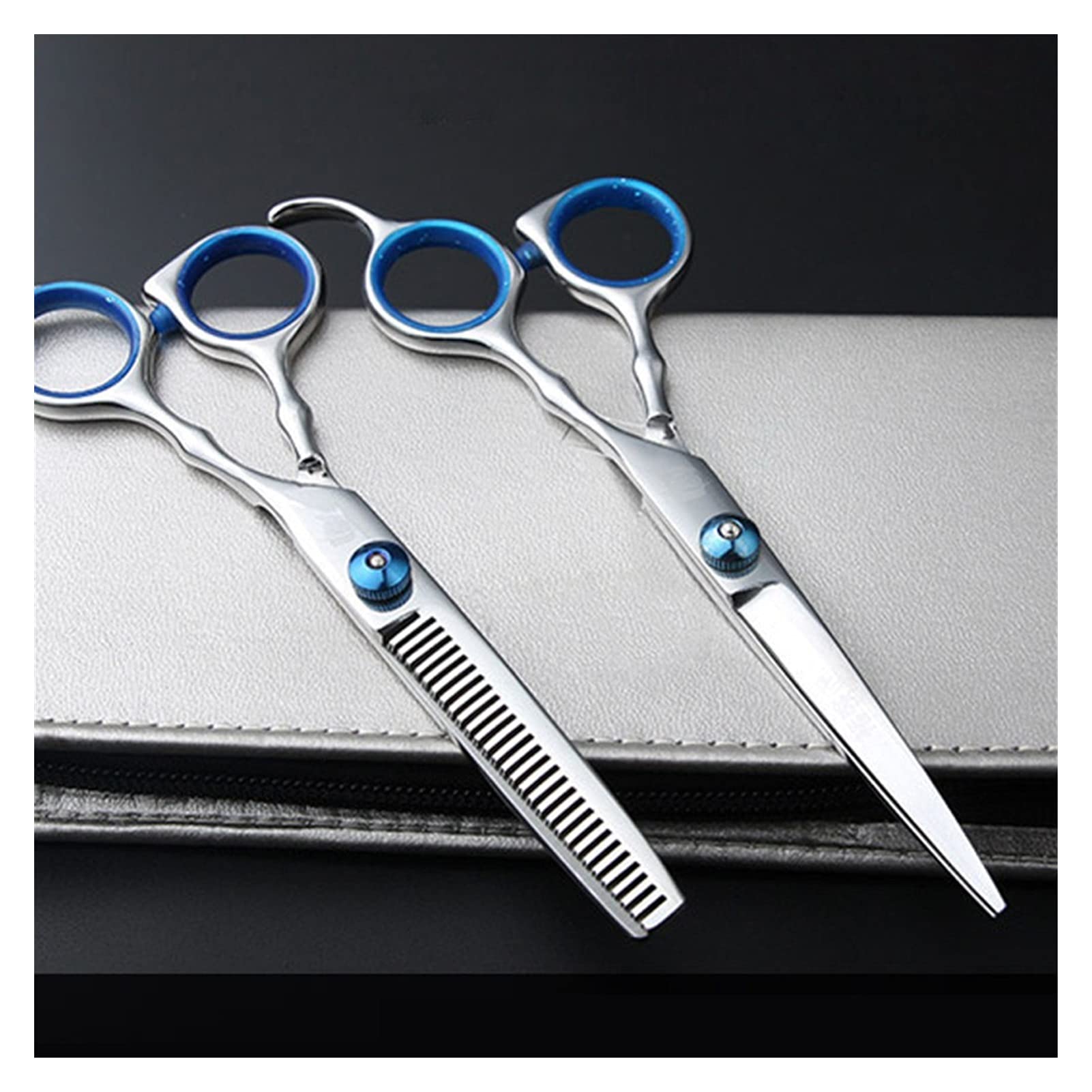 Outils de Coupe Barber Ensemble d'outils de Coiffure Coupe de Cheveux Ciseaux à effiler Ciseaux Ciseaux à Cheveux Styling Acier Inoxydable (pourriture)