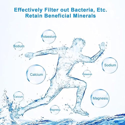 Miniatura 5 de Eiree UF33 - Sistema de filtro de agua para debajo del fregadero, 6 etapas, filtro de agua de ultra filtración, reduce el cloro, el sabor y el olor,