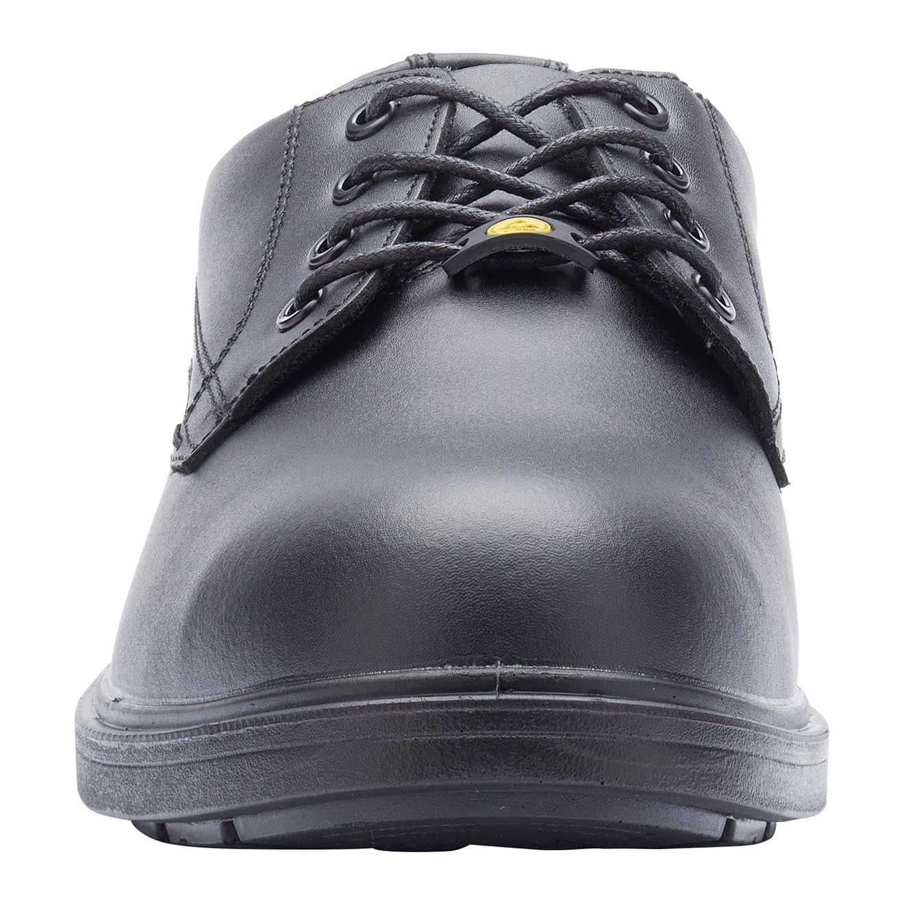Blackrock ESD Oxford Zapatos Seguridad, Composite, Negro, Puntera Sin Metal, Cuero, Oficina - UK 8/EU 42