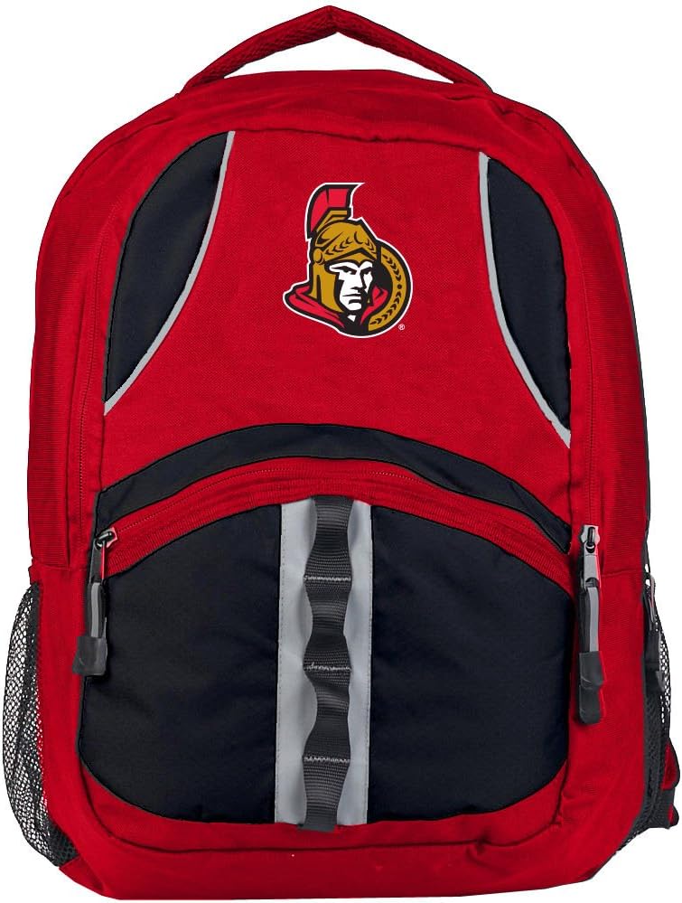 NORTHWEST NHL Columbus Blue Jackets "Captain" Backpack, 18.5" x 8" x 13", Captain : Sports & Outdoors