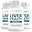 PUREHEALTH RESEARCH Liver Health Detox and Cleanse Supplement - Herbal Blend for Women & Men with Artichoke Extract, Milk Thistle and Dandelion - Liver Support Supplement - 180 Capsules