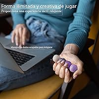 Vista 4 de Bolas Magnéticas de Silicona Juguetes Fidget para Adultos y Adolescentes, 4PCS Juguetes Sensoriales para Aliviar el Estrés para Autismo TDAH