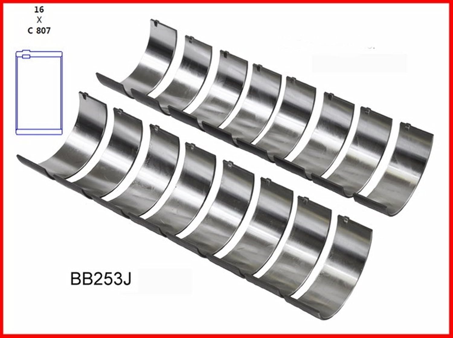 Engine Rebuild Overhaul Kit FITS: 2001-2003 Chevrolet GMC 6.0L 6000 VORTEC V8 LQ4 VIN"U"