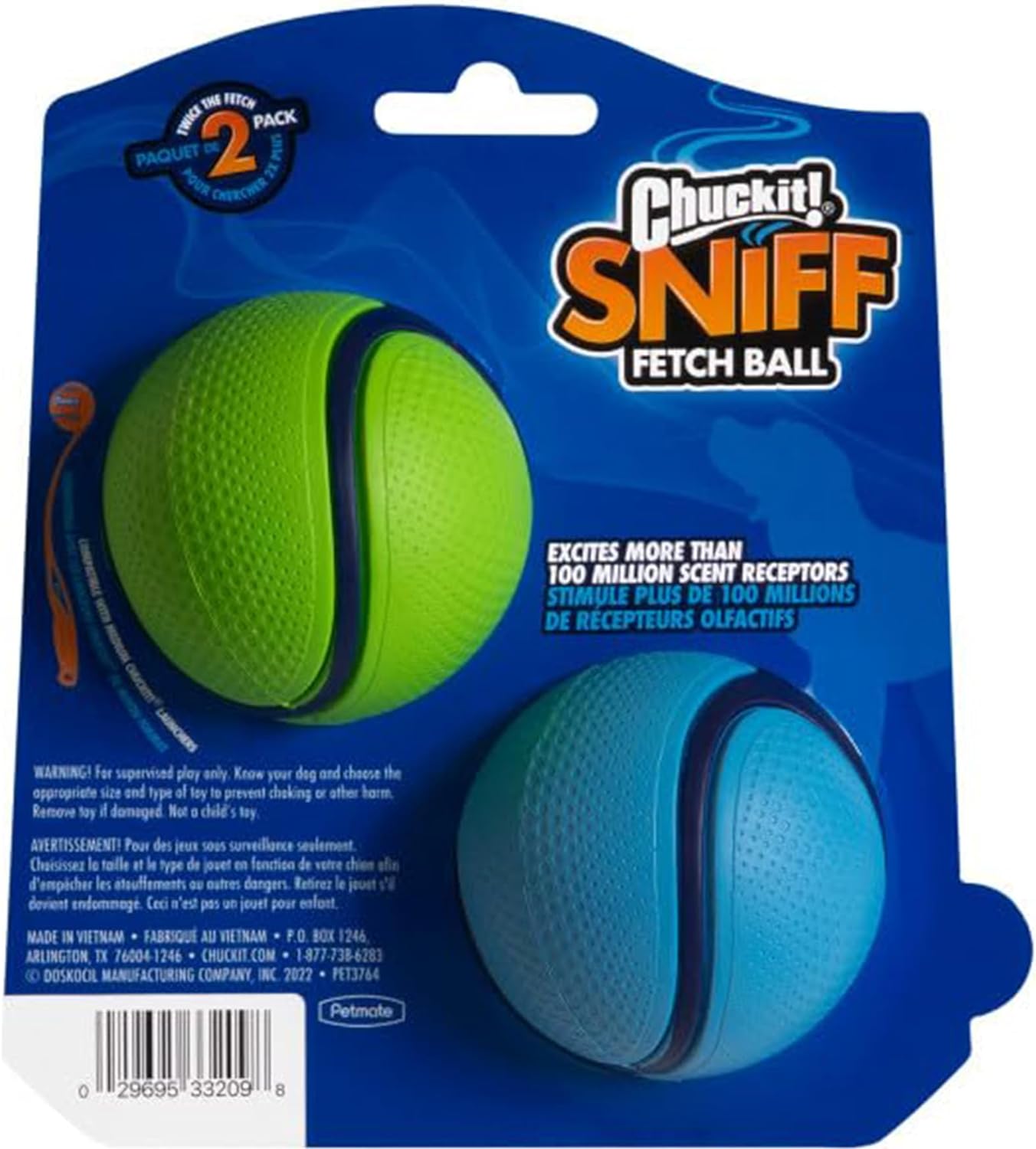 Unleash Fun: Chuckit! Sniff Ball - The Ultimate Scented Fetch Toy for Your Dog!