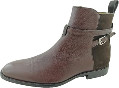 FRANCO CUADRA Botín De Vestir para Hombre de Piel de Venado Y Res Color  Café : Amazon.com.mx: Ropa, Zapatos y Accesorios