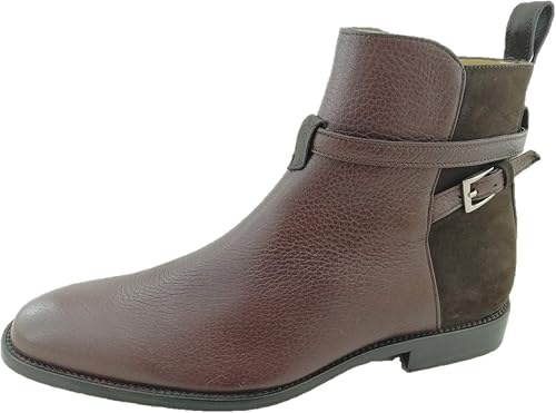 FRANCO CUADRA Botín De Vestir para Hombre de Piel de Venado Y Res Color  Café : Amazon.com.mx: Ropa, Zapatos y Accesorios