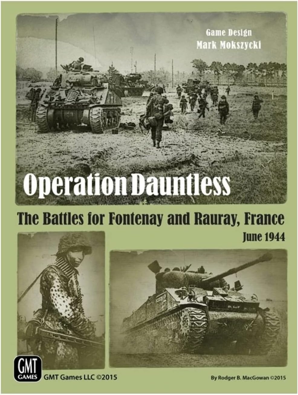 GMT Games Operation Dauntless Battles for Fontenay & Rauray GMT 1510