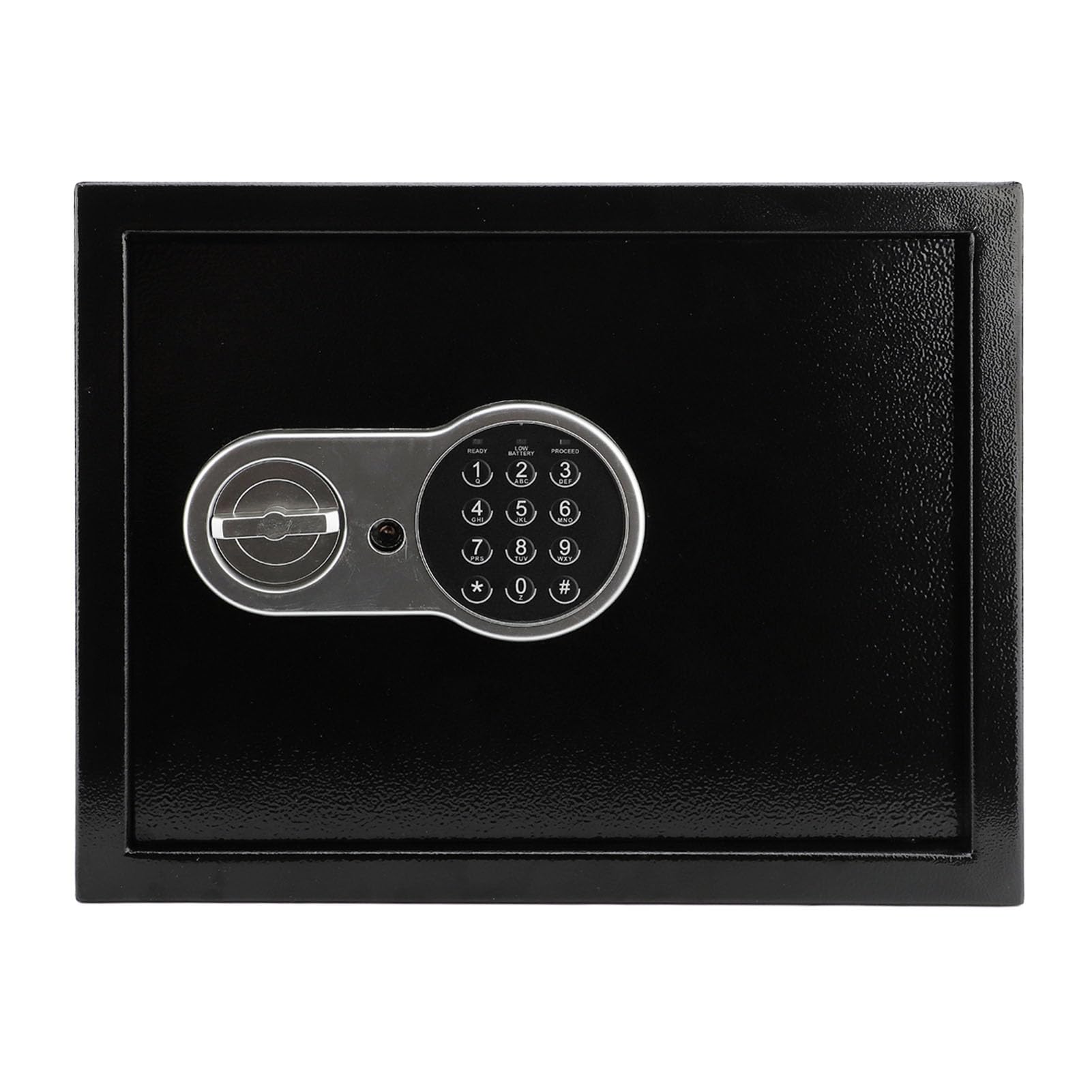 di Password Elettronica Cassetta di Sicurezza per Gioielli e Documenti Cassetta di Sicurezza Multifunzionale con Chiavi Acciaio Classico 15,0x11,8x11,8 Pollici