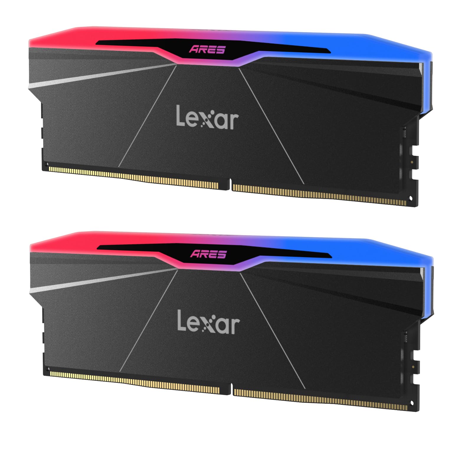 Lexar, Memoria interna DDR5 RGB, Kit 32GB (2x16GB) 6000MHz CL28, 288 pin UDIMM per Desktop