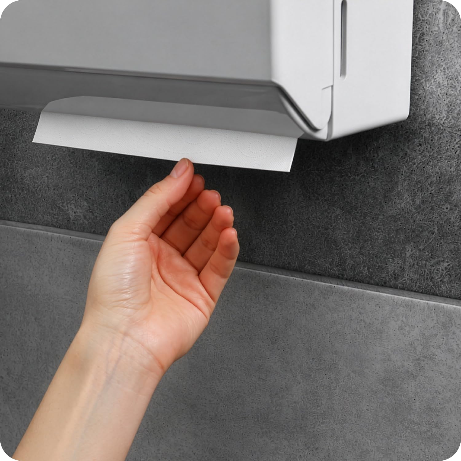 Netuno asciugamani piegati di carta bianca monouso 20 x 150 fogli 3000 fogli asciugamani usa e getta per dispenser 2 veli asciugamano doppio velo per la pulizia delle mani