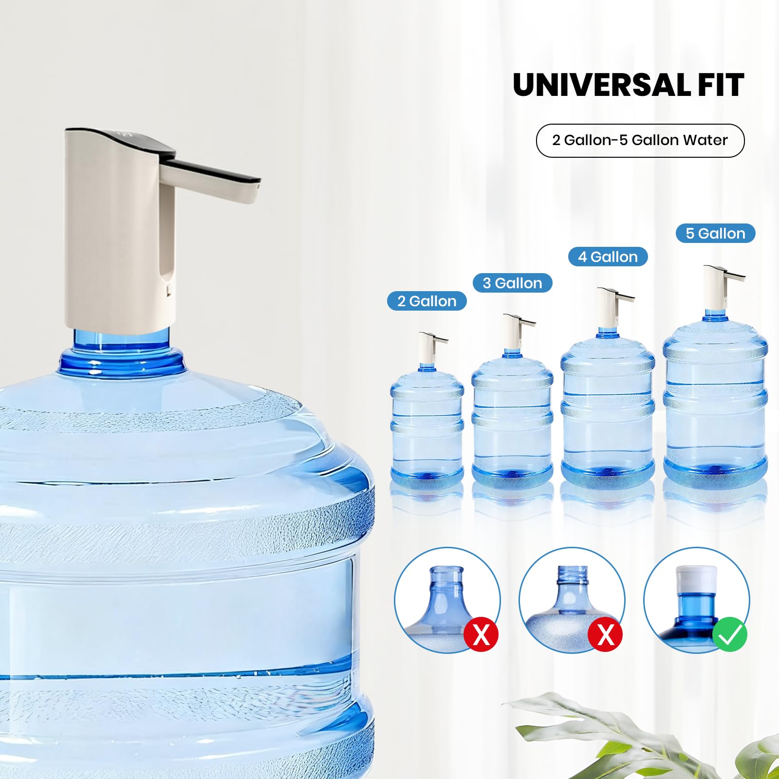 Distributore d'acqua per bottiglia da 5 galloni