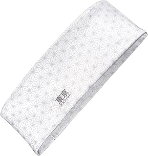 Tokyo Misfit - Japanese Headbands for Men & Women, Sweat Band, Workout, Yoga, Fashion, Running, Sports, Basketball, Bandana (Asanoha-White)